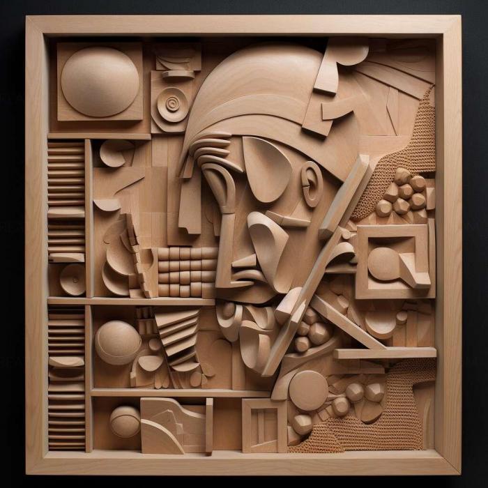 نموذج ثلاثي الأبعاد لآلة CNC 3D Art 